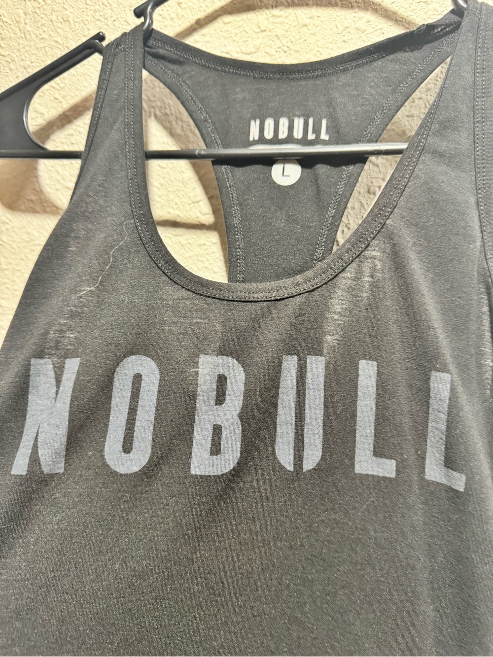 NOBULL Black Racerback Performance Tank - Picture 3 of 4